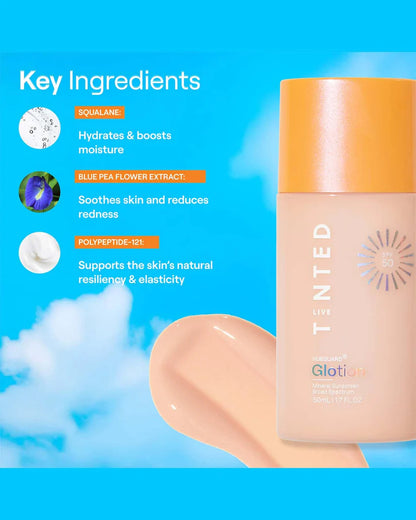 Hueguard® Glotion Mineral Sunscreen Broad Spectrum SPF 50